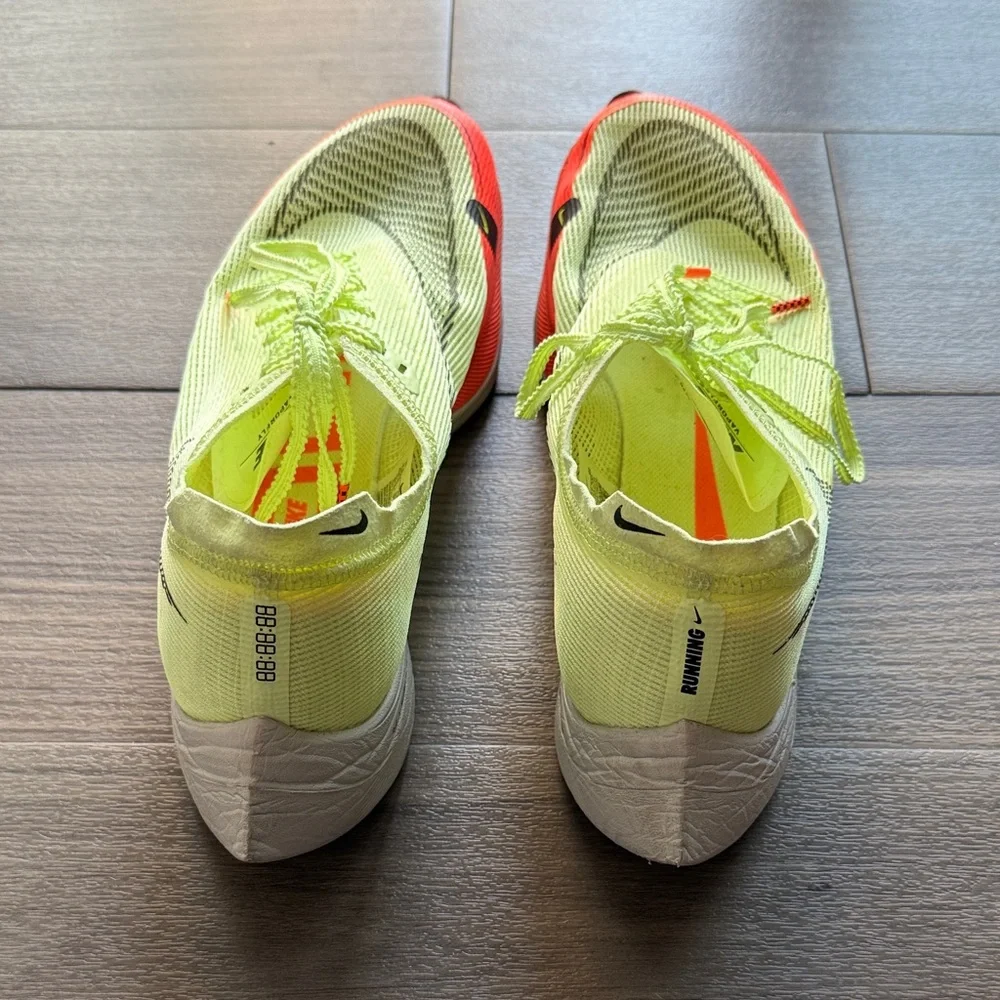 Nike ZoomX Vaporfly Next% 2 Volt Orange Men’s Size 9.5 Running Shoes - Picture 6 of 7